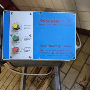 Röscher Vakuum-Poltermaschine MM-100 Tumbler Massiermaschine