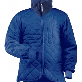 Steppjacke, Polyester, blau, Größe 3XL